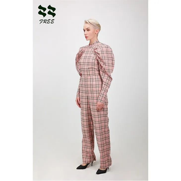 casual jumpsuit long sleeve